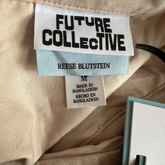 Future Collective with Reese Blutstein Women's Button-Down Shirt - Medium - NWT - Picture 2 of 11
